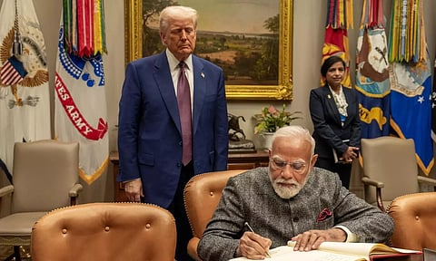 அமெரிக்க பொருட்களுக்கான வரியை குறைக்கிறது இந்தியா - டிரம்ப் அறிவிப்பு -  நாளை முதல் நடக்கும் மாற்றம்