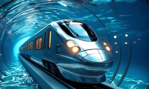 2 மணி நேரத்தில் துபாய்-இந்தியா: கடலுக்கு அடியில் 1000 கி.மீ. வேகத்தில் ரெயில் சேவை- 2030-க்குள் தொடங்க திட்டம்