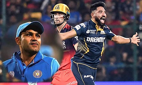 சிராஜ் ஆர்சிபி அணிக்கு பதிலடி கொடுக்கவில்லை இந்திய அணிக்கு- சேவாக்