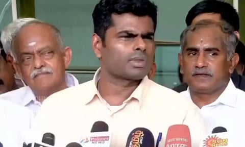 "பாஜக புதிய மாநிலத் தலைவருக்கான போட்டியில் நான் இல்லை" - அண்ணாமலை அறிவிப்பு!