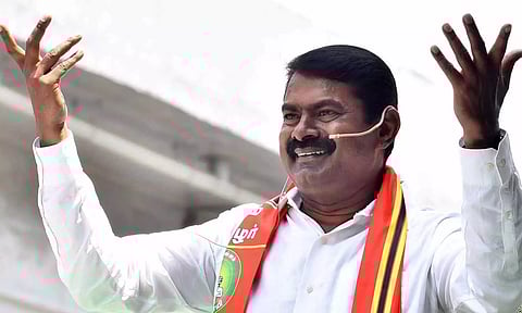 தண்ணி அடிப்பவன் திருவிழா வந்தால் நல்லவனாக நடிப்பது போல.. தேர்தல் நேரத்தில் திமுக நாடகமாடுகிறது- சீமான்