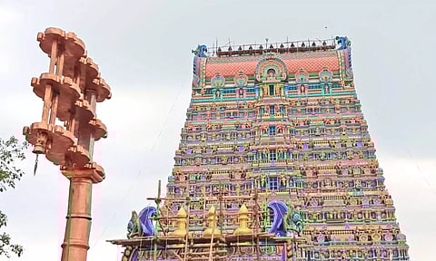 18 ஆண்டுகளுக்கு பிறகு நாளை தென்காசி காசி விஸ்வநாதர் கோவில் கும்பாபிஷேகம்