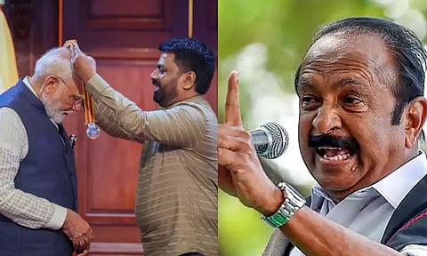 இலங்கையுடன் ராணுவ ஒப்பந்தம்.. தமிழர்களுக்கு இழைக்கப்பட்ட துரோகம் - மோடி மீது வைகோ கடும் விமர்சனம்