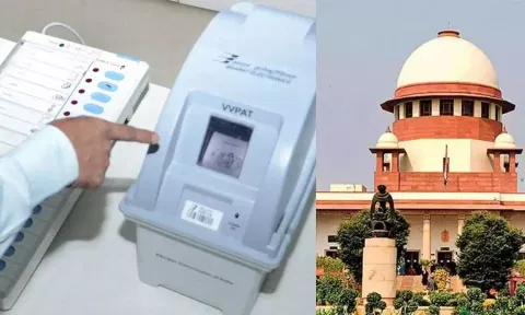 VVPAT ரசீதை 100% எண்ணுவதற்கு உத்தரவிடக் கோரிய மனுவை தள்ளுபடி செய்தது உச்சநீதிமன்றம்