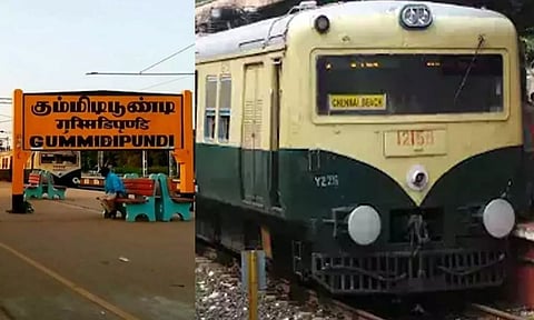 சென்னையில் இருந்து கும்மிடிப்பூண்டி செல்லும் 18 மின்சார ரெயில்கள் இன்று ரத்து
