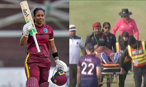 வீடியோ: 2 முறை Retired hurt.. Stretcher-ல் கொண்டு சென்ற பின்பும் அணிக்காக போராடி சதம் விளாசிய மேத்யூஸ்