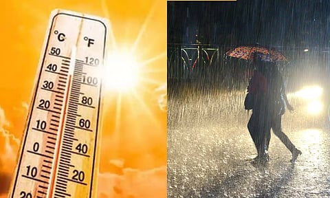 வேலூரில் காலை 105 டிகிரி வெயில்.. இரவில் கொட்டித் தீர்க்கும் மழை