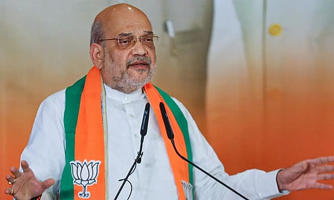 சென்னை வந்தடைந்தார் உள்துறை மந்திரி அமித்ஷா: பா.ஜ.க. நிர்வாகிகள் வரவேற்பு