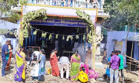 நெல்லை, தென்காசி, தூத்துக்குடி மாவட்ட சாஸ்தா கோவில்களில் அலைமோதிய பக்தர்கள் கூட்டம்