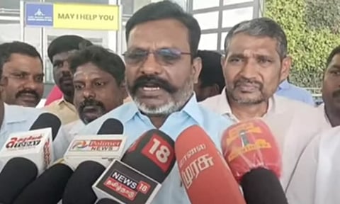சதி வலையில் அ.தி.மு.க. - பா.ஜ.க.வுடன் கூட்டணி குறித்து திருமாவளவன் கருத்து