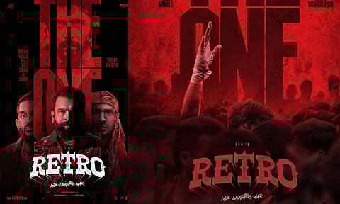 ரெட்ரோ படத்தின் `The One' பாடல் இன்று மாலை வெளியீடு