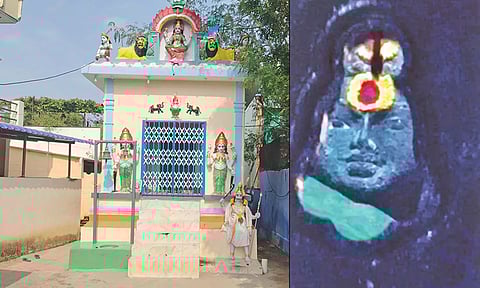 திசையன்விளையில் கோவிலில் அம்மன் சிலை கண் திறந்ததாக பரபரப்பு