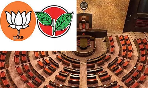 அ.தி.மு.க. கூட்டணியால் மாநிலங்களவையில் பாஜகவின் பலம் அதிகரிப்பு