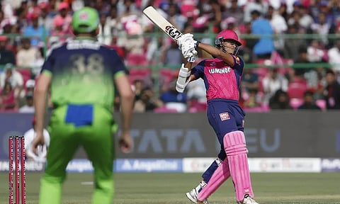 ஐ.பி.எல். 2025: ஆர்.சி.பி.க்கு 174 ரன்கள் இலக்கு நிர்ணயித்த ராஜஸ்தான் ராயல்ஸ்