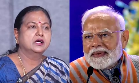 தமிழ்நாட்டின் சிங்கம் என விஜயகாந்தை அழைத்தார்- பிரதமர் மோடிக்கு பிரேமலதா திடீர் புகழாரம்