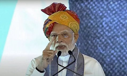 காங்கிரஸ்க்கு உண்மையிலேயே அனுதாபம் இருந்தால், முஸ்லிமை கட்சி தலைவராக்க வேண்டும்: பிரதமர் மோடி