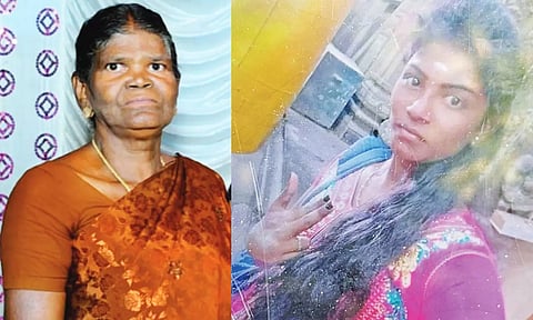 7 பவுன் நகைக்காக போலீஸ்காரரின் தாயை கொன்ற இளம்பெண் கைது