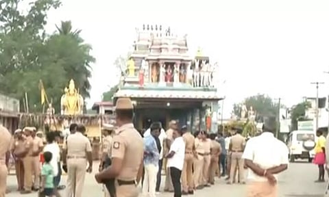 திரௌபதி அம்மன் கோவிலில் பட்டியலின மக்கள் வழிபட மீண்டும் எதிர்ப்பு...