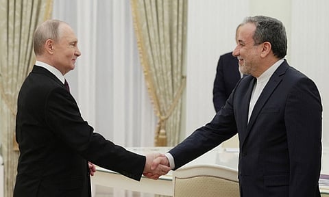 ரஷிய அதிபர் புதினுடன் ஈரான் வெளியுறவு மந்திரி சந்திப்பு