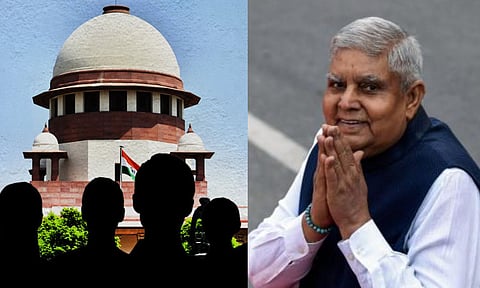 அரசியலமைப்பு தான் உயர்ந்தது.. உச்சநீதிமன்றத்தை விமர்சித்த குடியரசு துணைத் தலைவருக்கு திமுக கண்டனம்