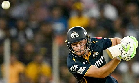 பட்டைய கிளப்பிய பட்லர்: டெல்லிக்கு எதிராக 204 இலக்கை எளிதாக எட்டியது குஜராத் டைட்டன்ஸ்