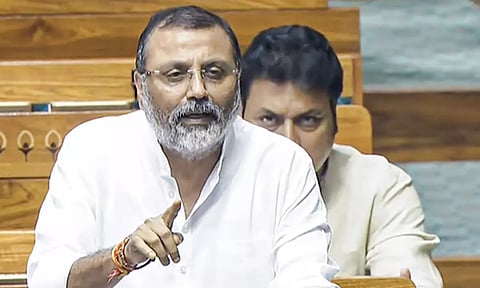 சுப்ரீம் கோர்ட்டே சட்டம் இயற்றுமானால் பாராளுமன்றத்தை மூடிவிடுங்கள்: பா.ஜ.க. எம்.பி. சாடல்