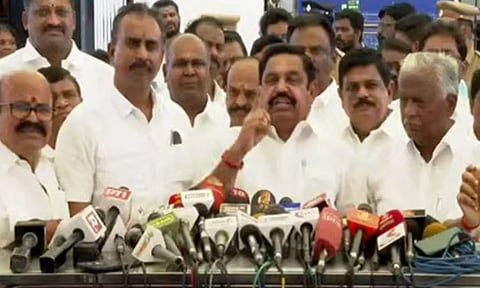 பா.ஜ.க.வுடன் திமுக கூட்டணி வைத்த போது இனித்தது, இப்போது கசக்கிறதா? எடப்பாடி பழனிசாமி