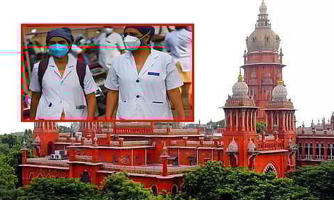 தொகுப்பூதிய செவிலியர்களுக்கு நிரந்தர செவிலியர்களுக்கு இணையாக ஊதியம் - சென்னை ஐகோர்ட் உத்தரவு