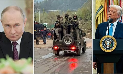 காஷ்மீர் தாக்குதல் - டிரம்ப், புதின் உட்பட பல உலக தலைவர்கள் கண்டனம்