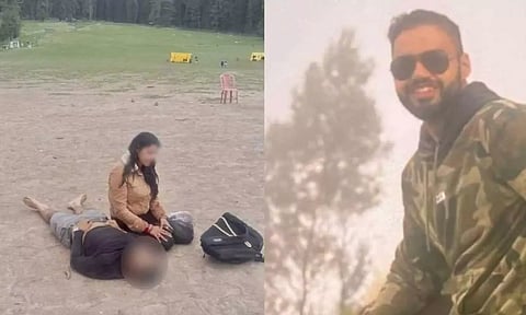 பஹல்காம் தாக்குதல்: திருமணமான 7 நாட்களில் கணவனை இழந்த மனைவி - மனதை உலுக்கும் புகைப்படம்