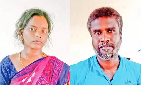 கள்ளக்காதலில் பிறந்ததாக ஏற்பட்ட சந்தேகத்தில் குழந்தையை எரித்து கொன்ற தந்தை