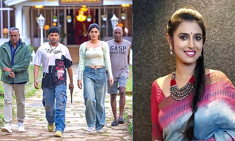 'என்னது! நான் சந்தானத்துக்கு அம்மாவா?'ன்னு ஷாக் ஆனாங்க கஸ்தூரி - சந்தானம்