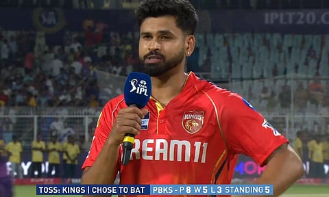 ஐபிஎல் 2025: கொல்கத்தாவுக்கு எதிராக பஞ்சாப் கிங்ஸ் டாஸ் வென்று பேட்டிங் தேர்வு