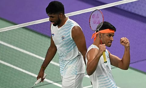 சுதிர்மன் கோப்பை பேட்மிண்டன்: இந்தியாவின் சாத்விக்-சிராக் ஜோடி விலகல்