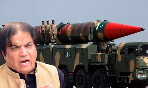 இந்தியாவை தாக்க அணு ஆயுதங்கள் தயார் நிலையில் உள்ளன - பாகிஸ்தான் அமைச்சர் பரபரப்பு