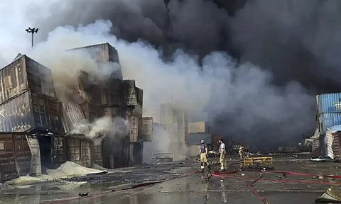 ஈரான் துறைமுகத்தில் கன்டெய்னர் வெடிவிபத்து: பலி எண்ணிக்கை 40 ஆக அதிகரிப்பு