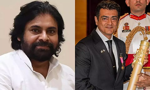 பத்மபூஷன் விருது பெற்ற அஜித் குமாருக்கு பவன் கல்யாண் வாழ்த்து