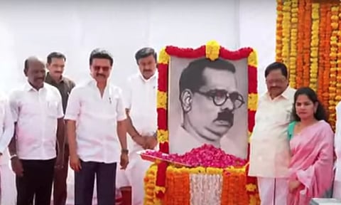 பாவேந்தர் பாரதிதாசன் 135-வது பிறந்தநாள்: முதலமைச்சர் மு.க.ஸ்டாலின் மரியாதை