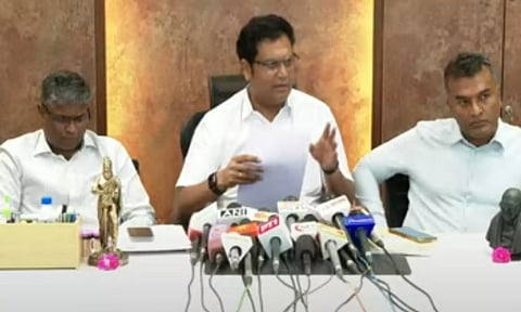 மின்னணு பொருட்கள் உற்பத்தியில் தமிழ்நாடு முதலிடம் - அமைச்சர் டி.ஆர்.பி.ராஜா