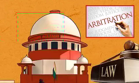 நடுவர் மன்ற தீர்ப்புகளை நீதிமன்றங்கள் மாற்றியமைக்கலாம் -  உச்ச நீதிமன்றம்