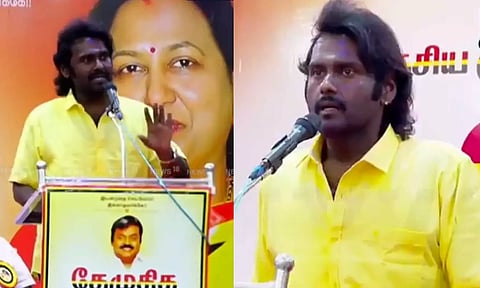 அரசியலில் முதல்முறையாக பேன்ட், சர்ட் போட்டது நான்தான் - விஜய பிரபாகரன்