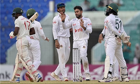 2வது போட்டியில் ஜிம்பாப்வேயை வீழ்த்தியது வங்கதேசம்: சமனில் முடிந்த டெஸ்ட் தொடர்