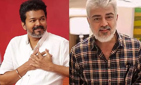 அரசியலுக்குள் நுழைவது 100 சதவீதம் துணிச்சலான முடிவு- விஜய்க்கு அஜித் வாழ்த்து