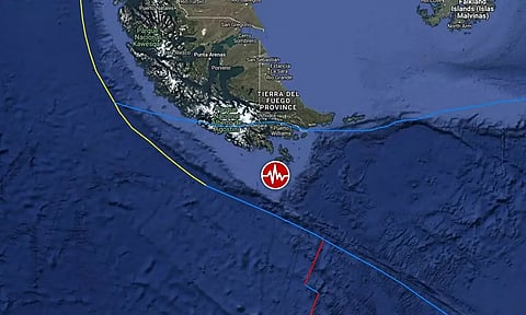 அர்ஜென்டினா அருகே கடலில் சக்தி வாய்ந்த நிலநடுக்கம்- சுனாமி எச்சரிக்கை