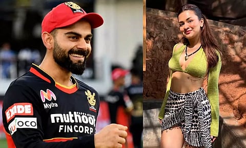 நடிகை போட்டோவுக்கு லைக் போட்டது ஒரு குத்தமா! - நெட்டிசன்கள் விமர்சனத்துக்கு கோலி விளக்கம்