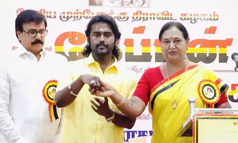 குடும்பத்தினருக்கு பதவி- தே.மு.தி.க.வில் 'திடீர்' உள்கட்சி மோதல்- கட்சியில் இருந்து விலகப் போவதாக  நிர்வாகி கடிதம்