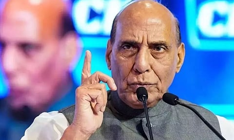 இந்தியாவைத் தாக்கத் துணிபவர்களுக்கு தக்க பதிலடி கொடுப்போம்  - ராஜ்நாத் சிங்