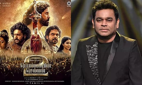 பொன்னியின் செல்வன் 2 பாடல் விவகாரம் : ஏ.ஆர்.ரஹ்மான்  அபராதம் செலுத்த இடைக்காலத் தடை!