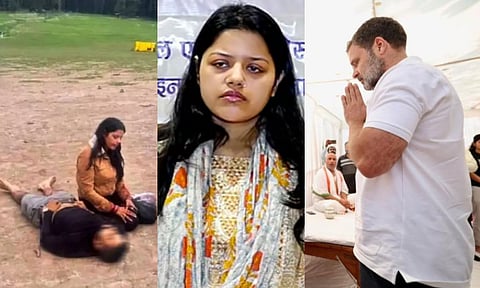 பஹல்காம் தாக்குதலில் உயிரிழந்த கடற்படை அதிகாரியின் குடும்பத்தினரை சந்தித்து ராகுல் காந்தி ஆறுதல்