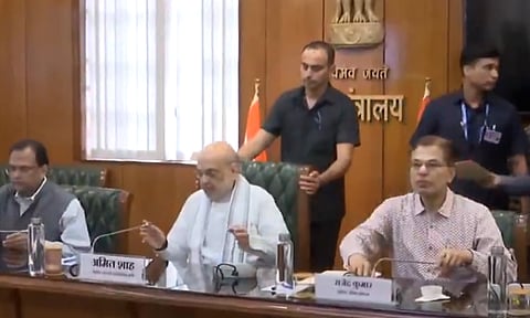 ஆபரேஷன் சிந்தூர் - பாகிஸ்தான் எல்லை மாநில முதலமைச்சர்களுடன் அமித்ஷா ஆலோசனை